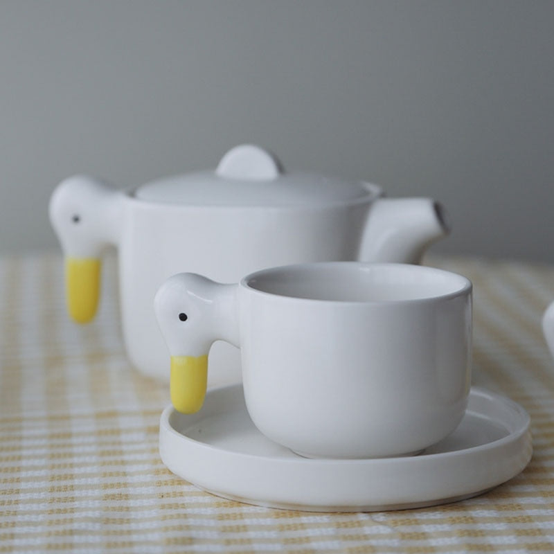 Duck Coffee Set