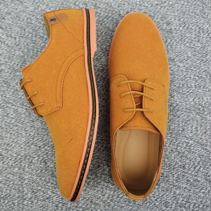 FORO Suede Leather Oxfords - findnewwaves