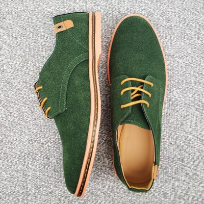 FORO Suede Leather Oxfords - findnewwaves