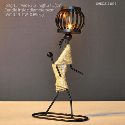 Decorative Metal table candle holders - findnewwaves