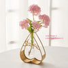 Nordic Golden Glass Vase - findnewwaves