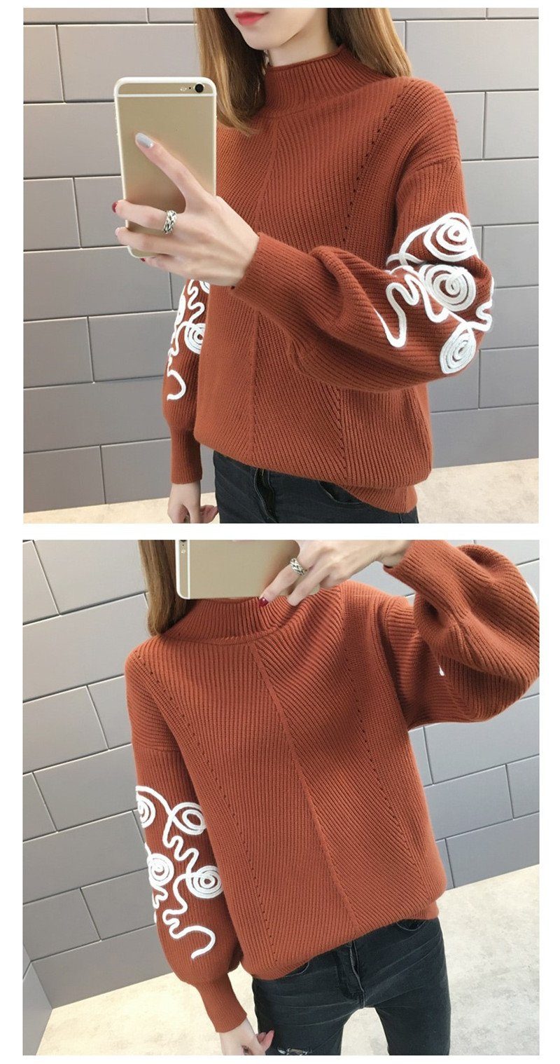 Brodé Cotton Sweater
